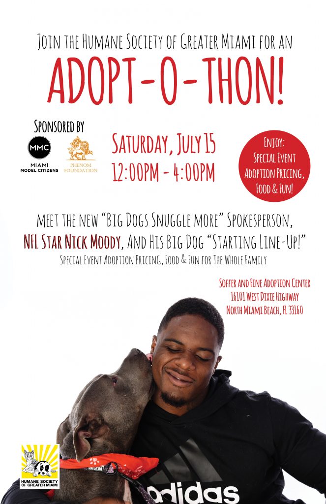 July 15 Adopt-o-thon Event Promotion - Option 3 - 11x17